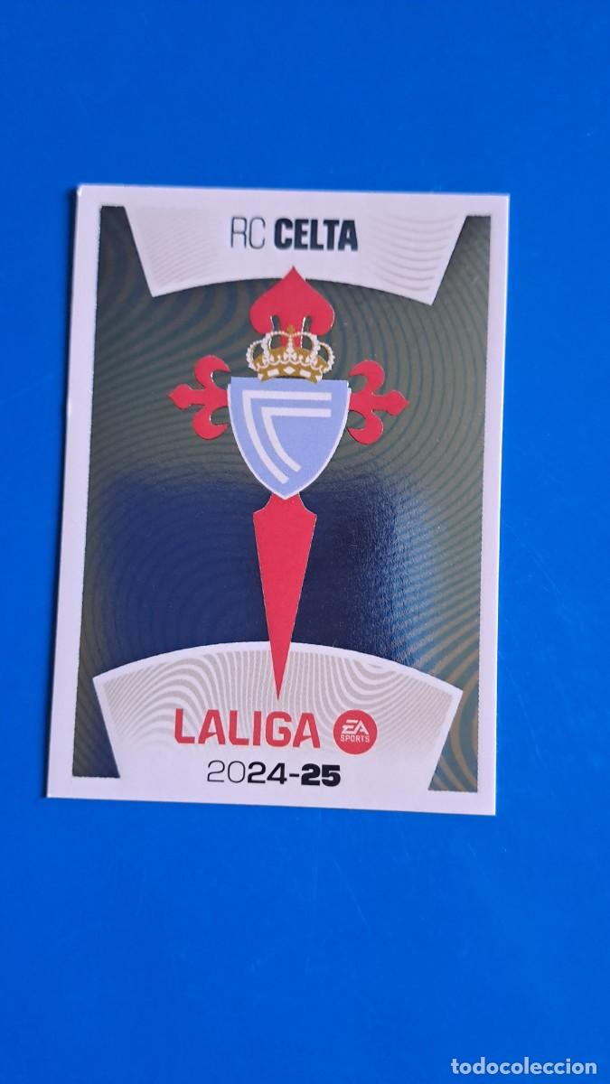 Collectionnisme sportif: LIGA ESTE 2024 2025 24 25 N&ordm; 1 ESCUDO CELTA NUEVO SIN PEGAR