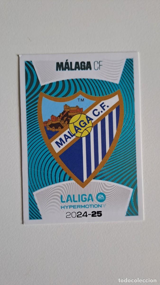 Coleccionismo deportivo: LIGA HYPERMOTION ESTE 2024 2025 24 25 N&ordm; 16 ESCUDO MALAGA NUEVO SIN PEGAR