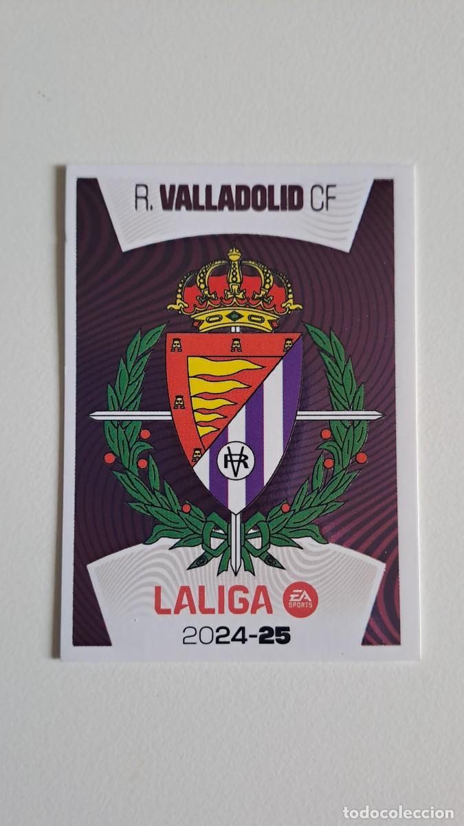 Collezionismo sportivo: LIGA ESTE 2024 2025 24 25 N&ordm; 1 ESCUDO VALLADOLID NUEVO SIN PEGAR