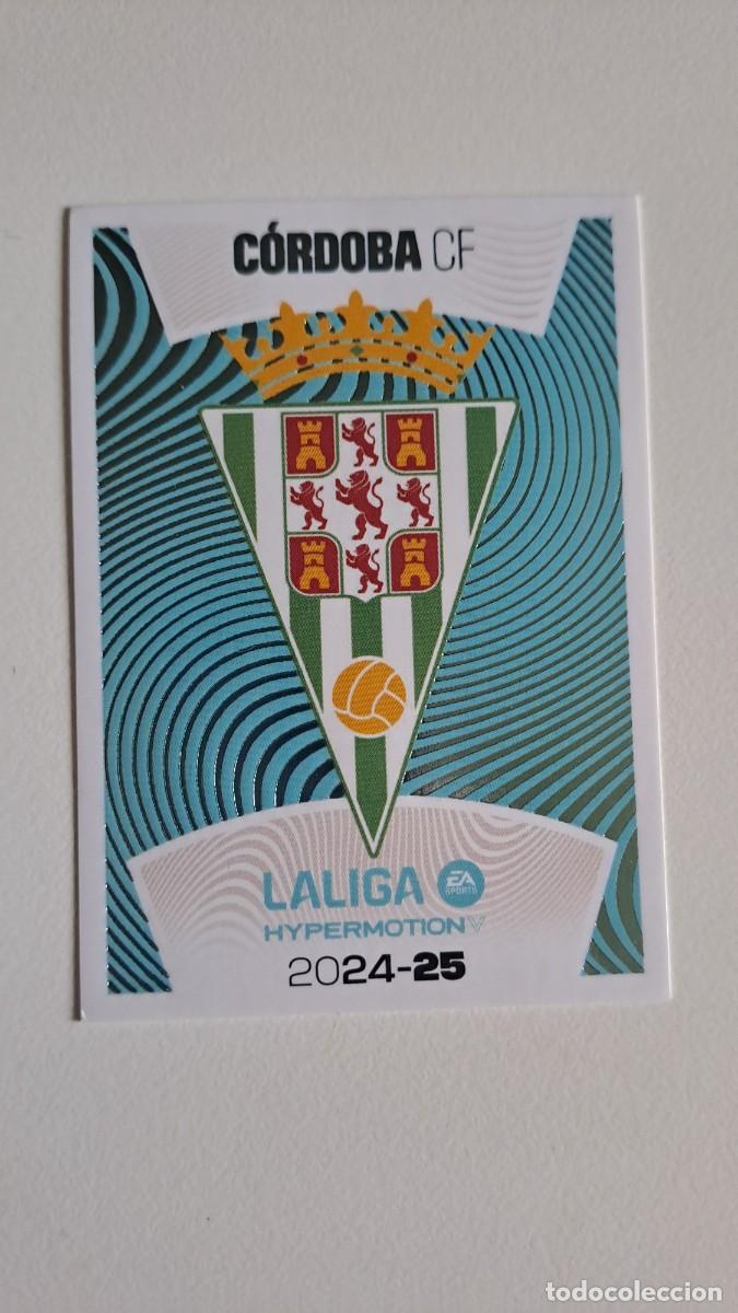 Coleccionismo deportivo: LIGA ESTE HYPERMOTION 2024 2025 24 25 N&ordm; 7 ESCUDO CORDOBA NUEVO SIN PEGAR