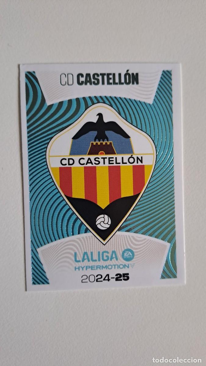 Coleccionismo deportivo: LIGA ESTE HYPERMOTION 2024 2025 24 25 N&ordm; 6 ESCUDO CASTELLON NUEVO SIN PEGAR