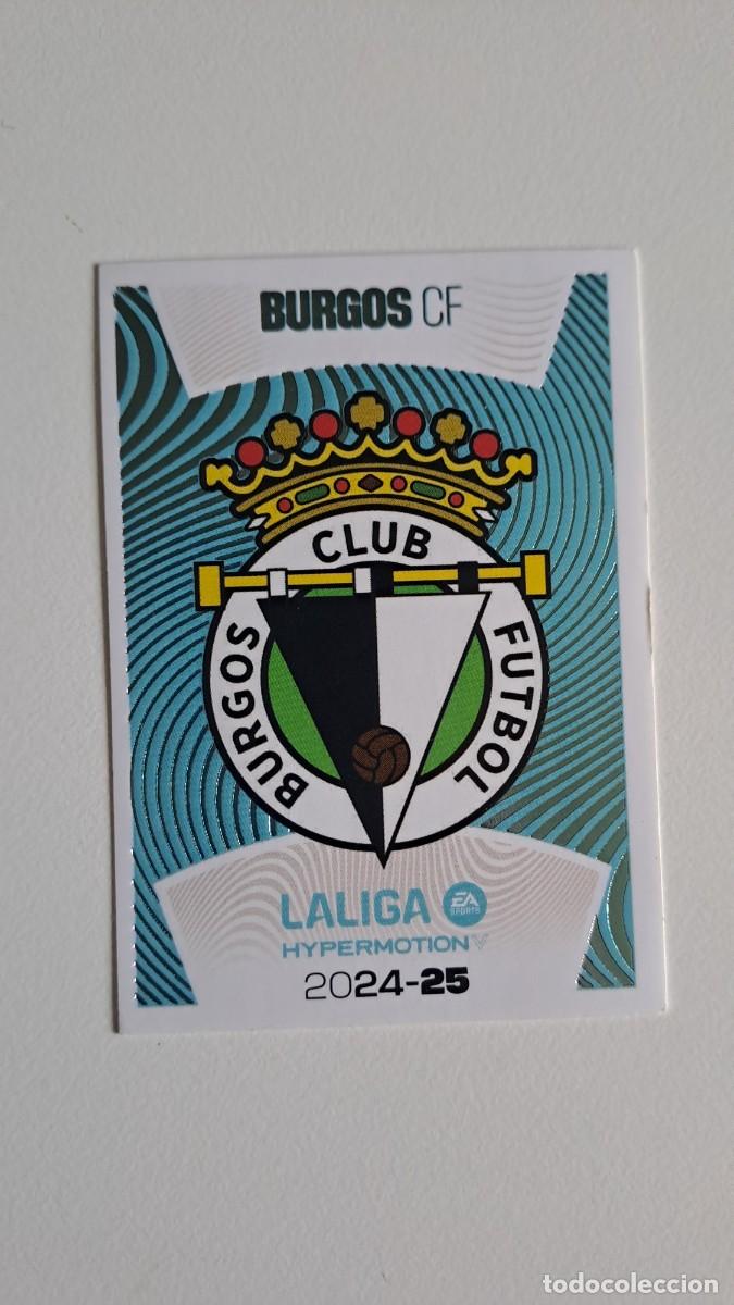 Coleccionismo deportivo: LIGA ESTE HYPERMOTION 2024 2025 24 25 N&ordm; 3 ESCUDO BURGOS NUEVO SIN PEGAR