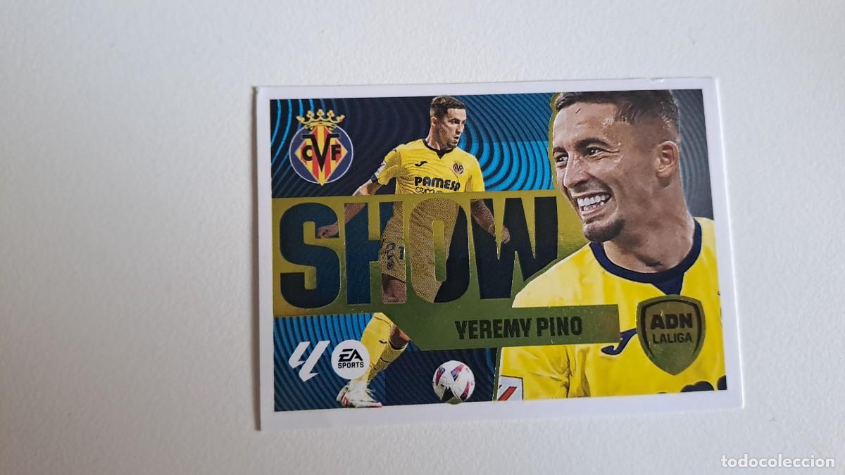 Coleccionismo deportivo: LIGA ESTE 2024 2025 24 25 N&ordm; 15 YEREMI PINO VILLAREAL ADN NUEVO SIN PEGAR