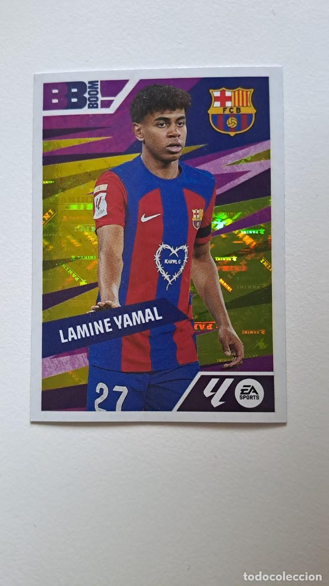 Sammelleidenschaft Sport: LIGA ESTE 2024 2025 24 25 N&ordm; 13 LAMINE YAMAL BABY BOOM BARCELONA NUEVO SIN PEGAR