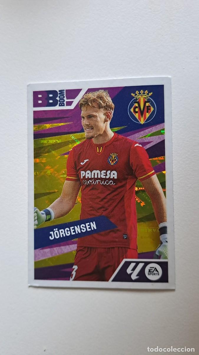 Coleccionismo deportivo: LIGA ESTE 2024 2025 24 25 N&ordm; 11 JORGENSEN BABY BOOM VILLARREAL NUEVO SIN PEGAR
