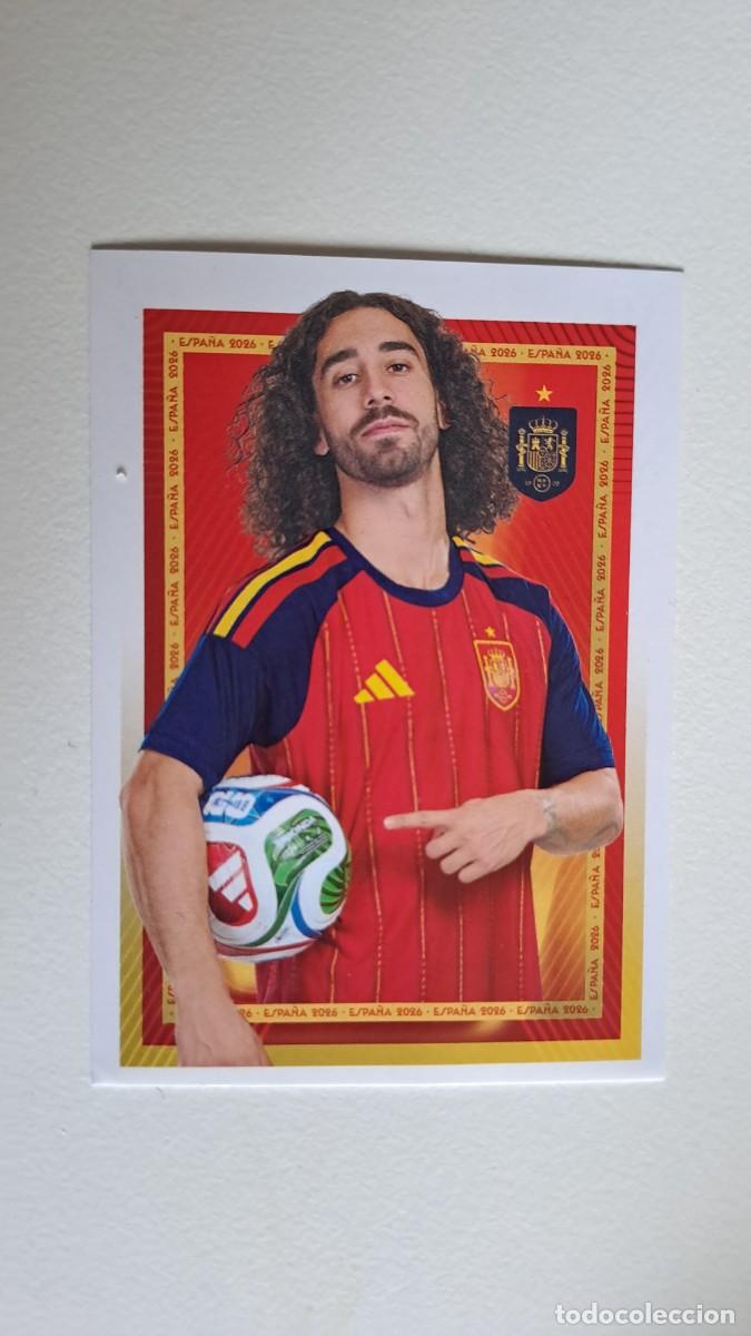 Coleccionismo deportivo: SELECCION ESPA&Ntilde;OLA ESPA&Ntilde;A 27 CUCURELLA MUNDIAL CARREFOUR 26 PANINI 2026