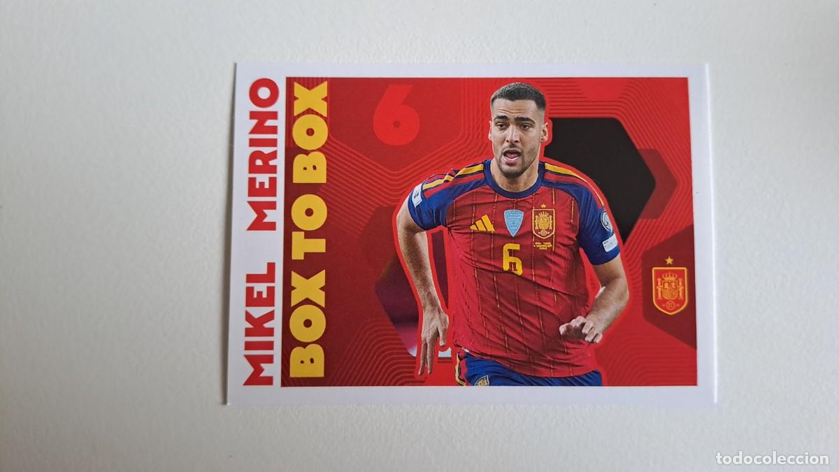 Colecionismo desportivo: SELECCION ESPA&Ntilde;OLA ESPA&Ntilde;A 70 MIKEL MERINO MUNDIAL CARREFOUR 26 PANINI 2026