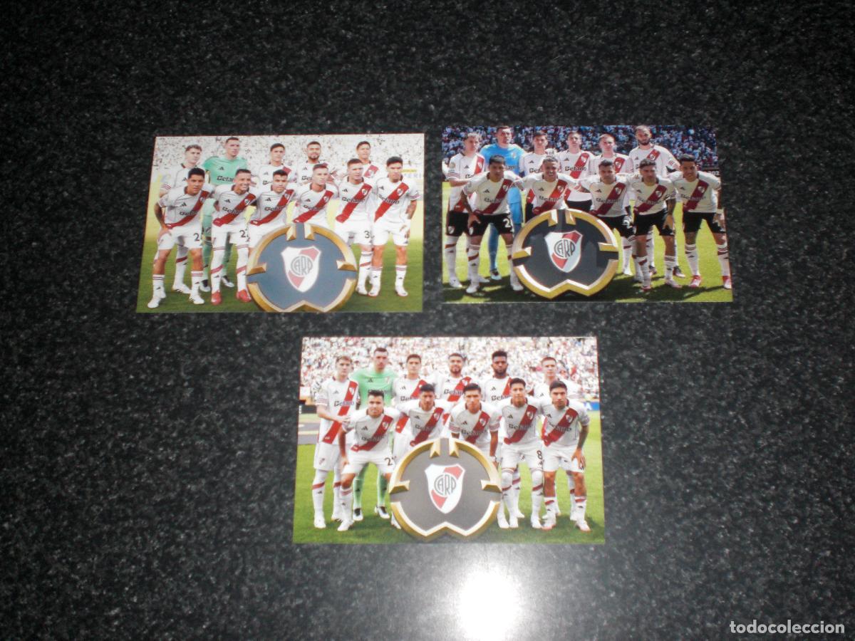 Colecionismo desportivo: LOTE 3 FOTOS RIVER PLATE ARGENTINA MUNDIAL DE CLUBS 2025