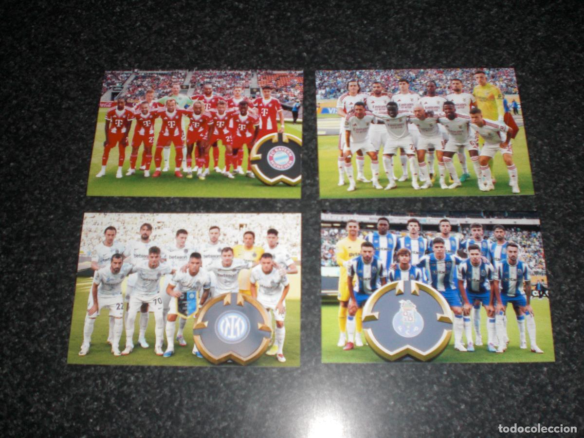 Colecionismo desportivo: LOTE 4 FOTOS BAYERN MUNICH, PORTO, BENFICA INTER MUNDIAL DE CLUBS 2025