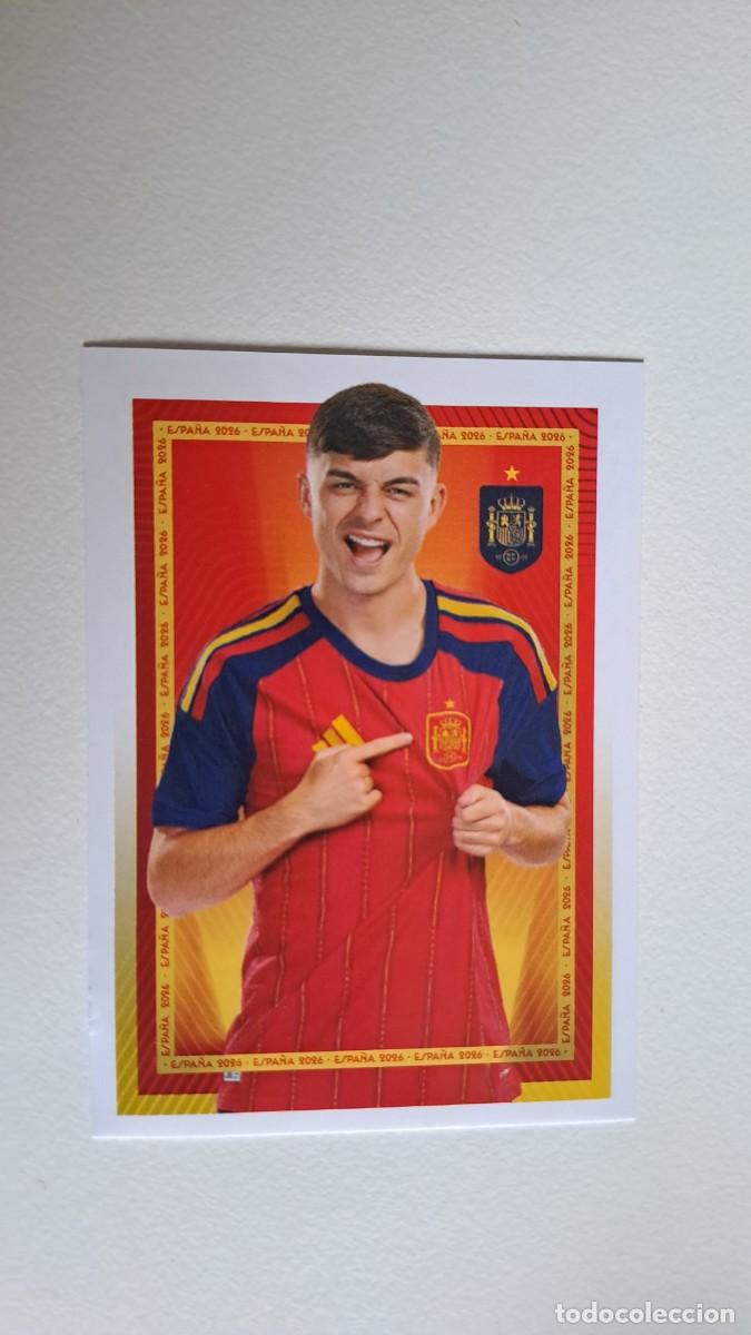 Colecionismo desportivo: SELECCION ESPA&Ntilde;OLA ESPA&Ntilde;A 37 PEDRI MUNDIAL CARREFOUR 26 PANINI 2026