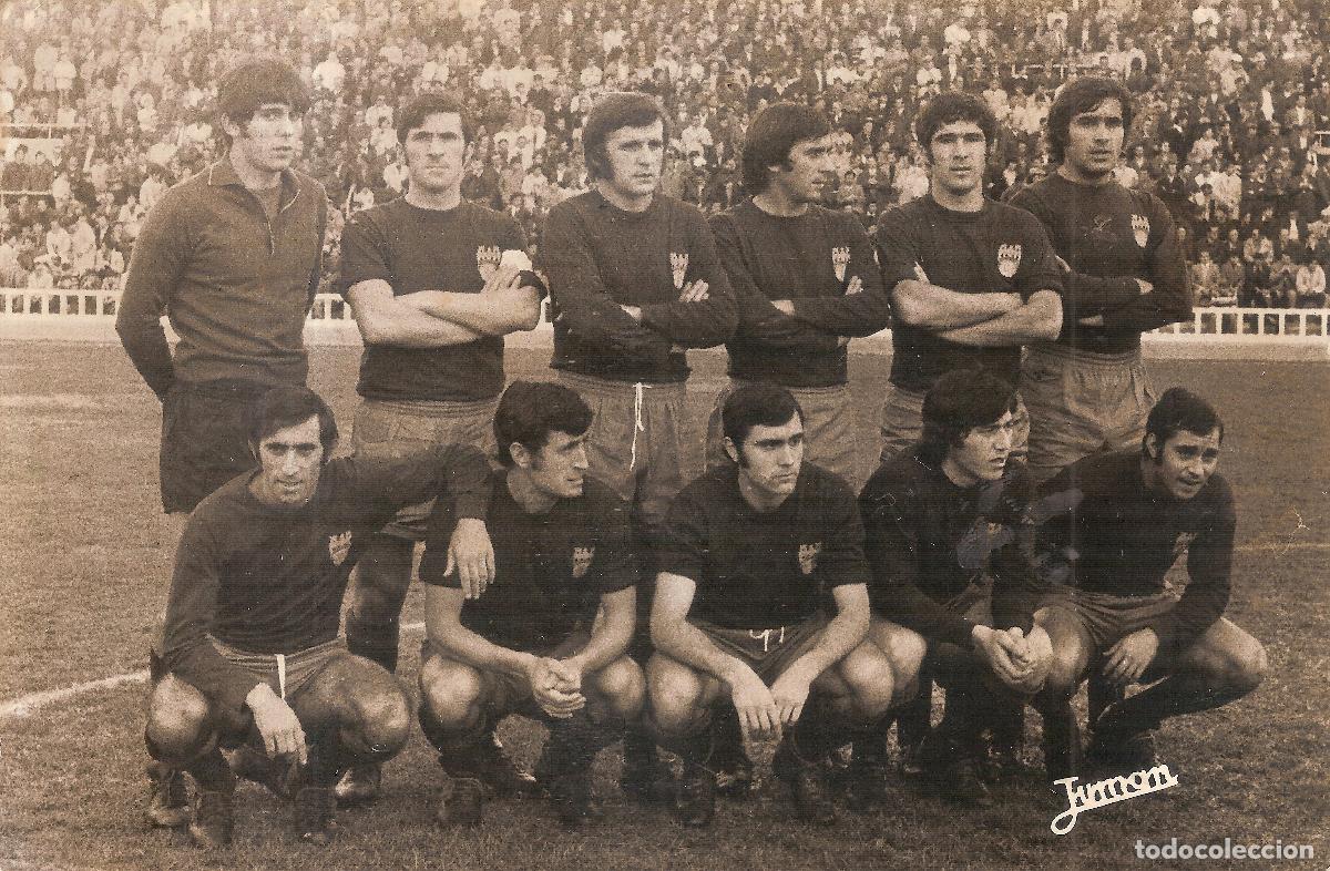 Coleccionismo deportivo: FOTO POSTAL PONTEVEDRA CF 1972/73