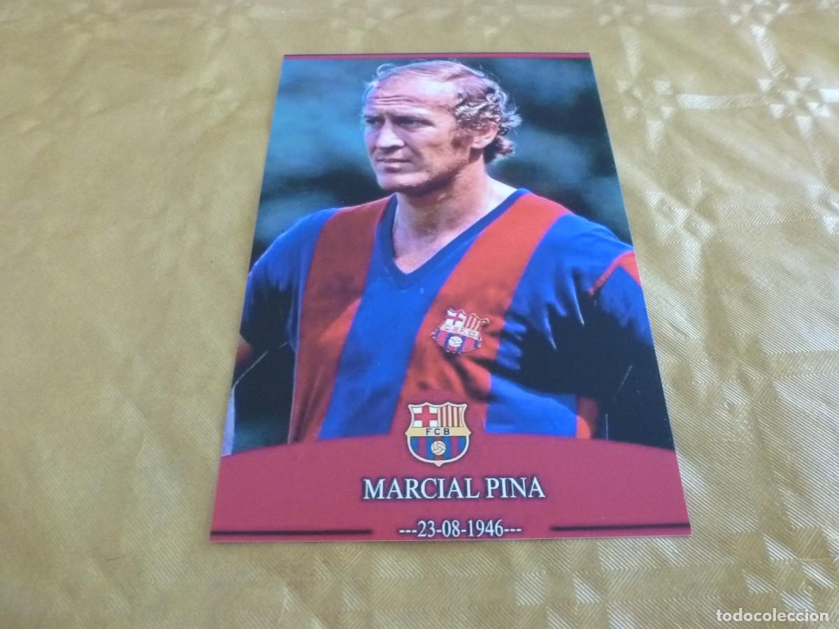 Coleccionismo deportivo: FOTO MATE (11 X 15 ) F.C.BARCELONA- MARCIAL- BAR&Ccedil;A
