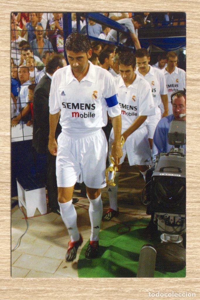Sammelleidenschaft Sport: Foto oficial del Real Madrid Salida del Vestuario