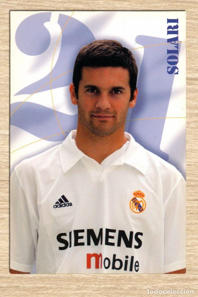 Sports collectibles: Foto Oficial del Real Madrid Solari