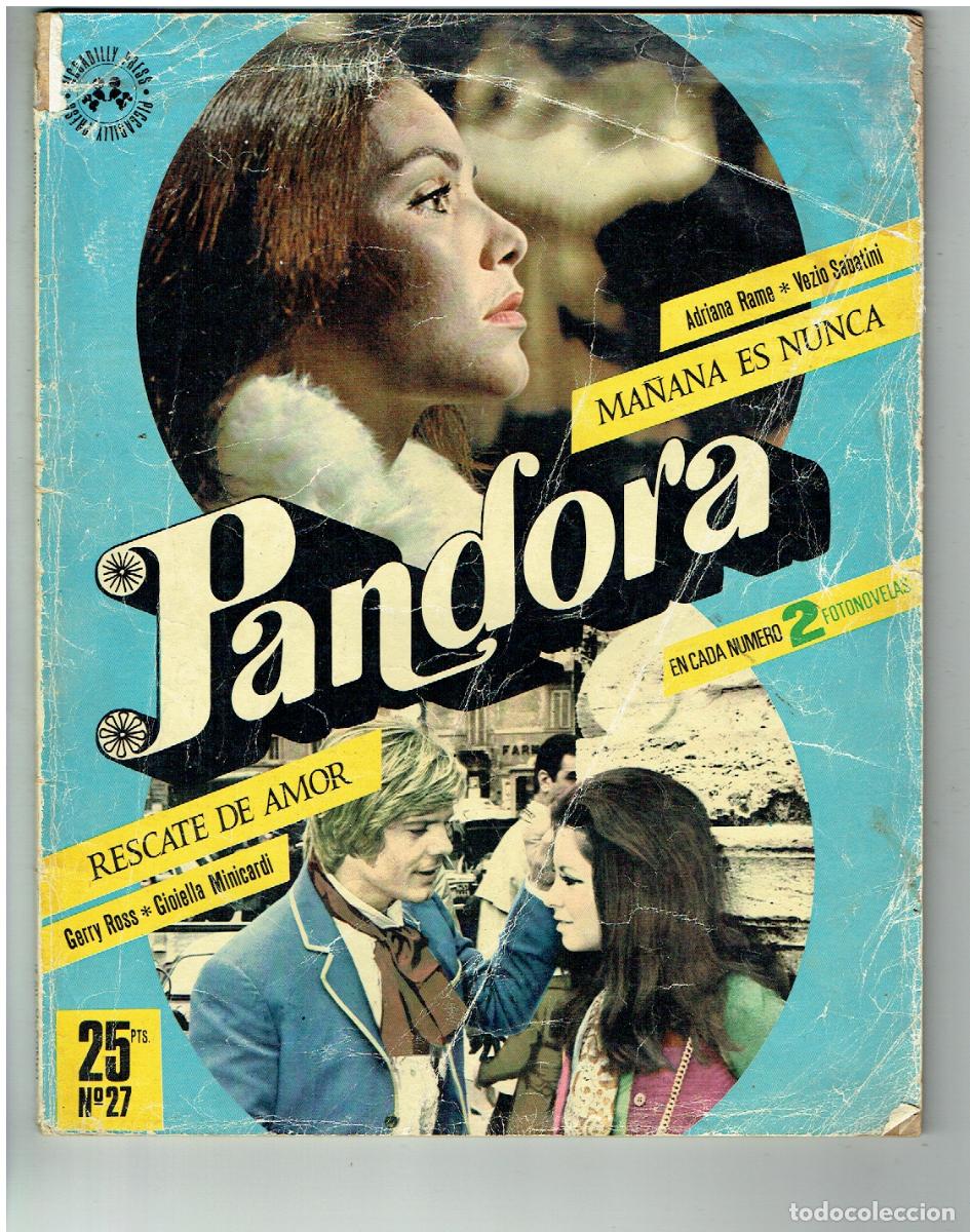 Coleccionismo deportivo: FOTONOVELA. PANDORA. N&ordm; 27. DOS FOTONOVELAS :MA&Ntilde;ANA ES NUNCA Y RESCATE DE AMOR. (ST/PRENSA)