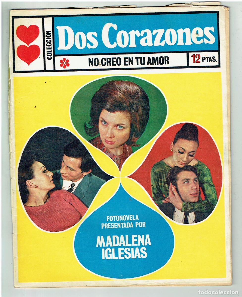Coleccionismo deportivo: FOTONOVELA. DOS CORAZONES. NO CREO EN TU AMOR. FOTO: ELIZABETH TAYLOR. (ST/PRENSA)
