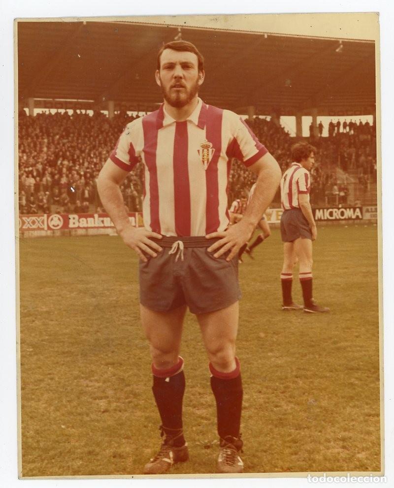 Sammelleidenschaft Sport: CUNDI. SPORTING DE GIJON. MOLINON. FOTO EN COLOR. ORIGINAL