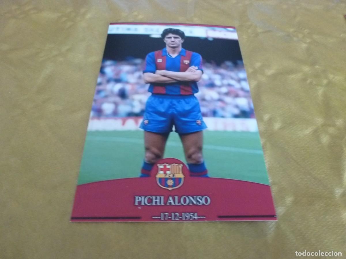 Coleccionismo deportivo: FOTO MATE (11 X 15) PICHI ALONSO (BAR&Ccedil;A)