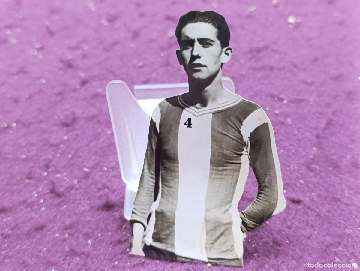 Sports collectibles: 1934, Retrato Troquelado Original, L&oacute;pez Herranz, Valladolid, II&ordf; Rep&uacute;blica, Revista Cr&oacute;nica