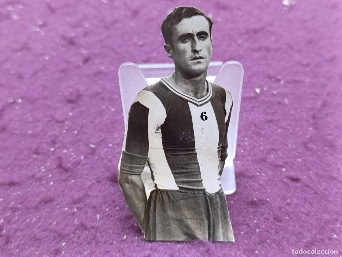 Sports collectibles: 1934, Retrato Troquelado Original, San Emetrio, Nacional, II&ordf; Rep&uacute;blica, fot. &Aacute;lvaro,Revista Cr&oacute;nica
