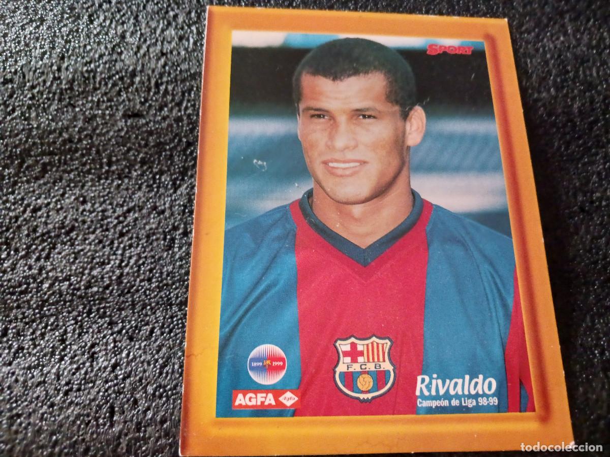Coleccionismo deportivo: RIVALDO, FUTBOL CLUB BARCELONA - SPORT, con firma, ignoro si es de el