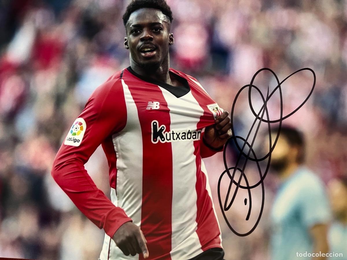 Sports collectibles: FOTOGRAF&Iacute;A DE I&Ntilde;AKI WILLIAMS ATLETIC DE BILBAO SAN MAMES.