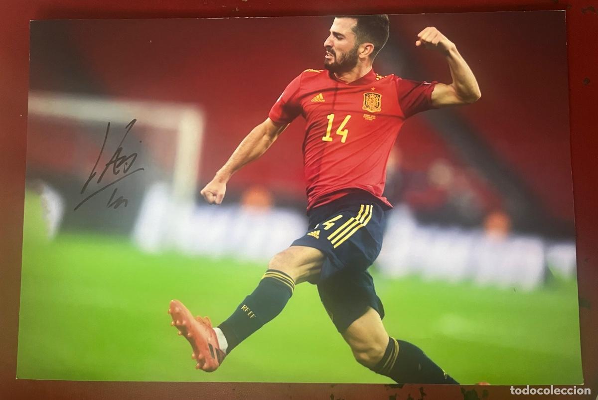 Coleccionismo deportivo: FOTOGRAF&Iacute;A DE JOS&Eacute; LUIS GAY&Agrave; FIRMADA SELECCI&Oacute;N ESPA&Ntilde;OLA VALENCIA CLUB DE FUTBOL