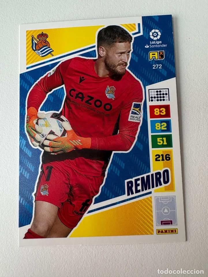 Coleccionismo deportivo: Remiro Real Sociedad 272 Adrenalyn 2022-23