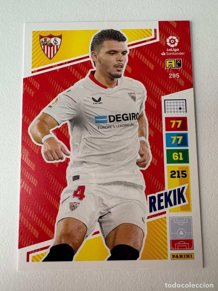 Sammelleidenschaft Sport: Rekik Sevilla 295 Adrenalyn 2022-23