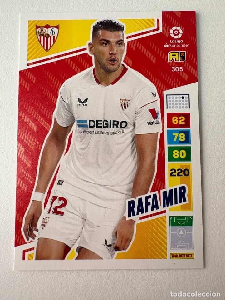 Coleccionismo deportivo: Rafa Mir Sevilla 305 Adrenalyn 2022-23