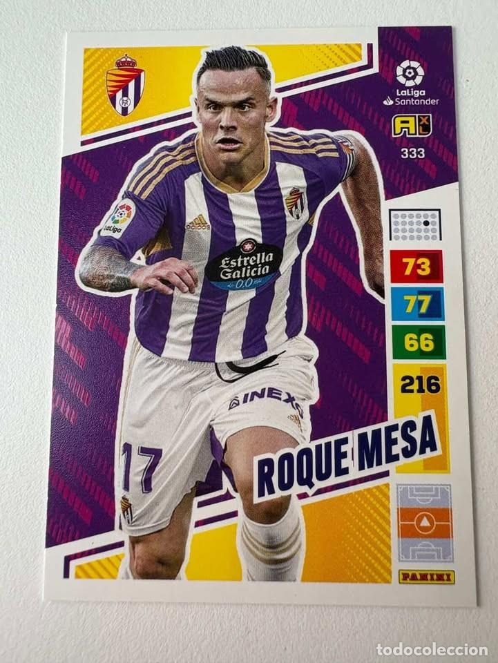 Coleccionismo deportivo: Roque Mesa Valladolid 333 Adrenalyn 2022-23