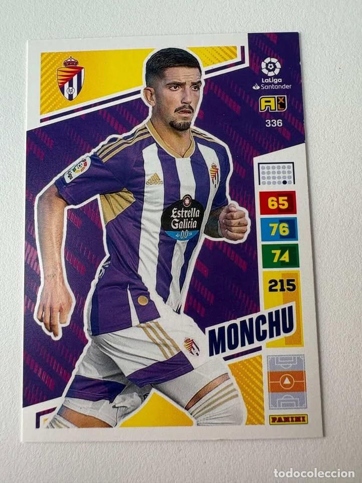 Coleccionismo deportivo: Monchu Valladolid 336 Adrenalyn 2022-23