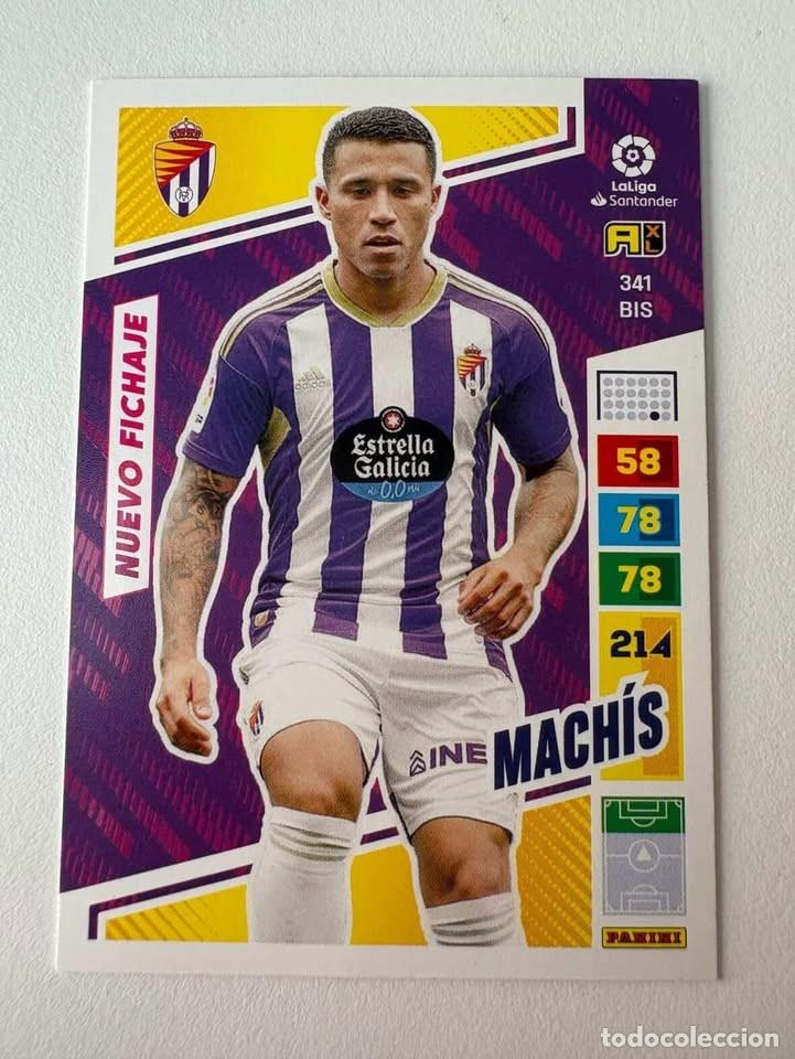 Coleccionismo deportivo: Mach&iacute;s Nuevo Fichaje Valladolid 341bis Adrenalyn 2022-23
