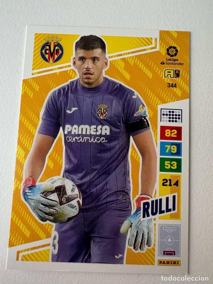Coleccionismo deportivo: Rulli Villareal 344 Adrenalyn 2022-23