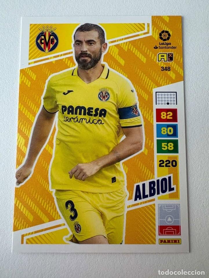 Coleccionismo deportivo: Albiol Villareal 348 Adrenalyn 2022-23