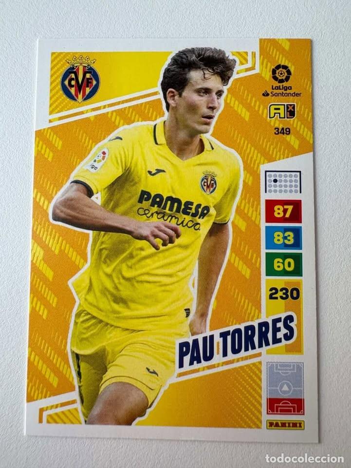 Coleccionismo deportivo: Pau Torres Villareal 349 Adrenalyn 2022-23