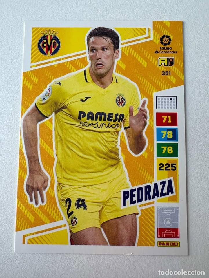 Coleccionismo deportivo: Pedraza Villareal 351 Adrenalyn 2022-23