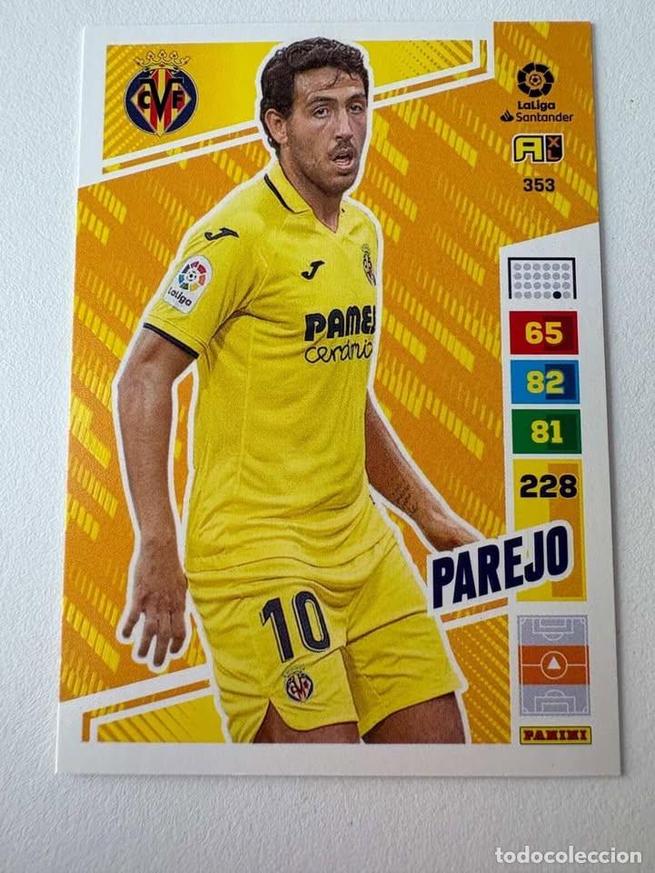 Coleccionismo deportivo: Parejo Villareal 353 Adrenalyn 2022-23