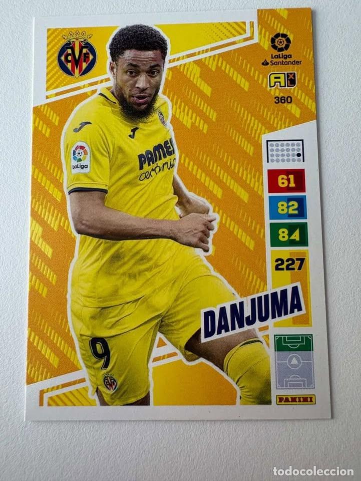 Coleccionismo deportivo: Danjuma Villareal 360 Adrenalyn 2022-23