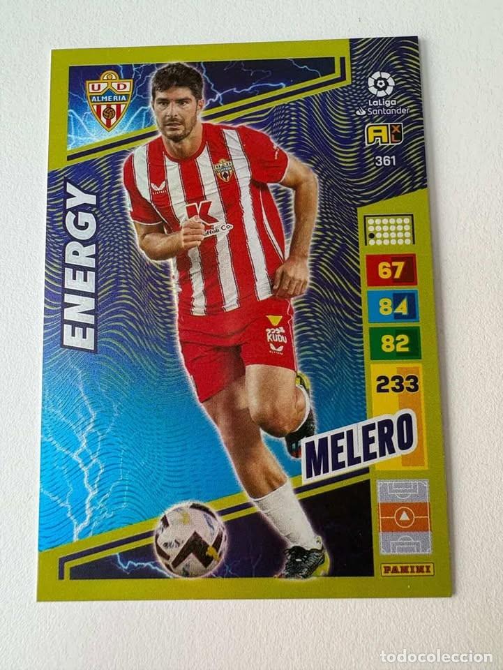 Coleccionismo deportivo: Melero Almer&iacute;a Energy 361 Adrenalyn 2022-23
