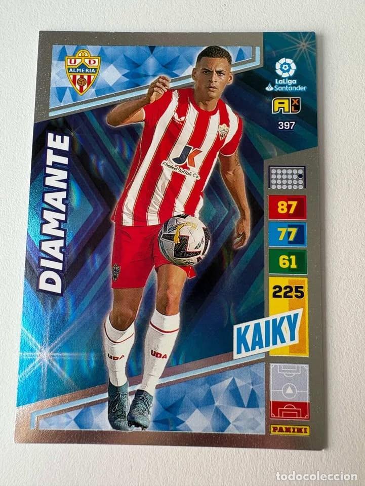 Collectionnisme sportif: Kaiky Almer&iacute;a Diamante 397 Adrenalyn 2022-23