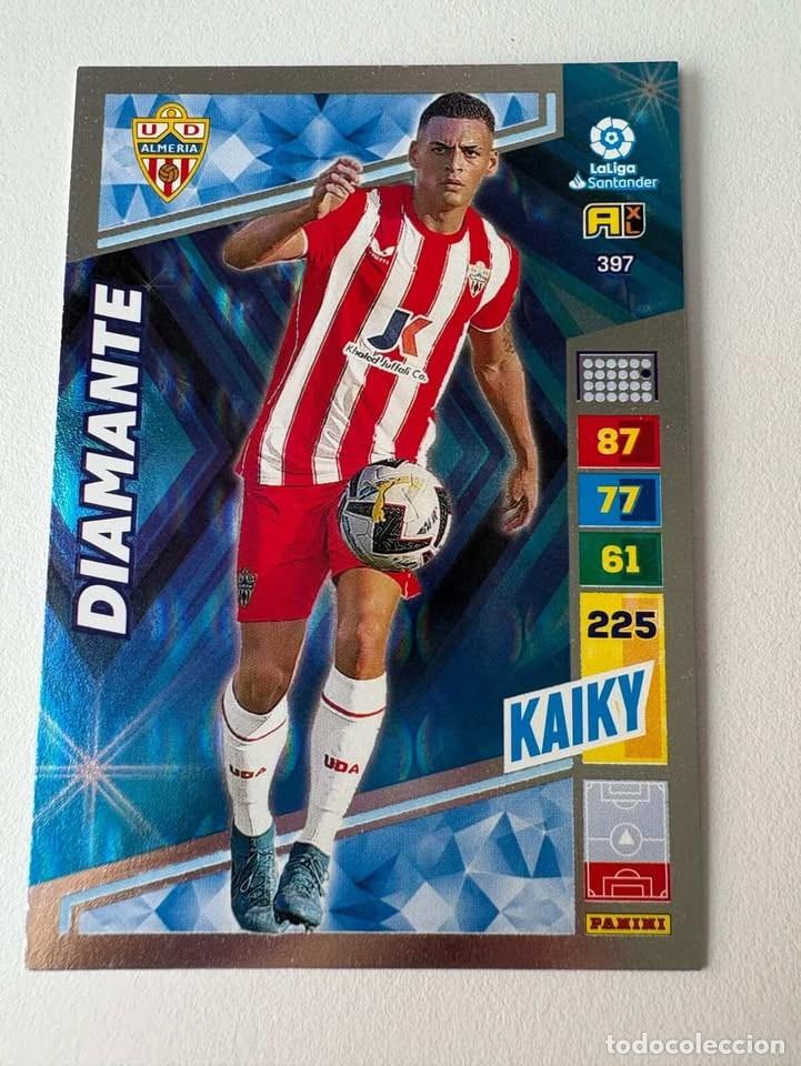Collectionnisme sportif: Kaiky Almer&iacute;a Diamante 397 Adrenalyn 2022-23