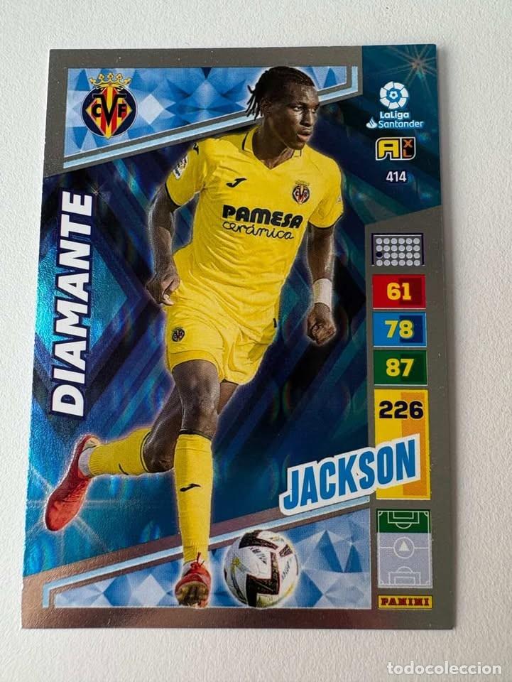 Coleccionismo deportivo: Jackson Villareal Diamante 414 Adrenalyn 2022-23