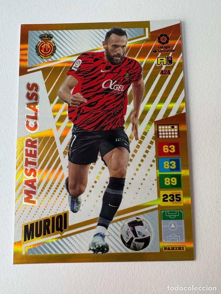 Coleccionismo deportivo: Muriqi Mallorca Master Class 424 Adrenalyn 2022-23