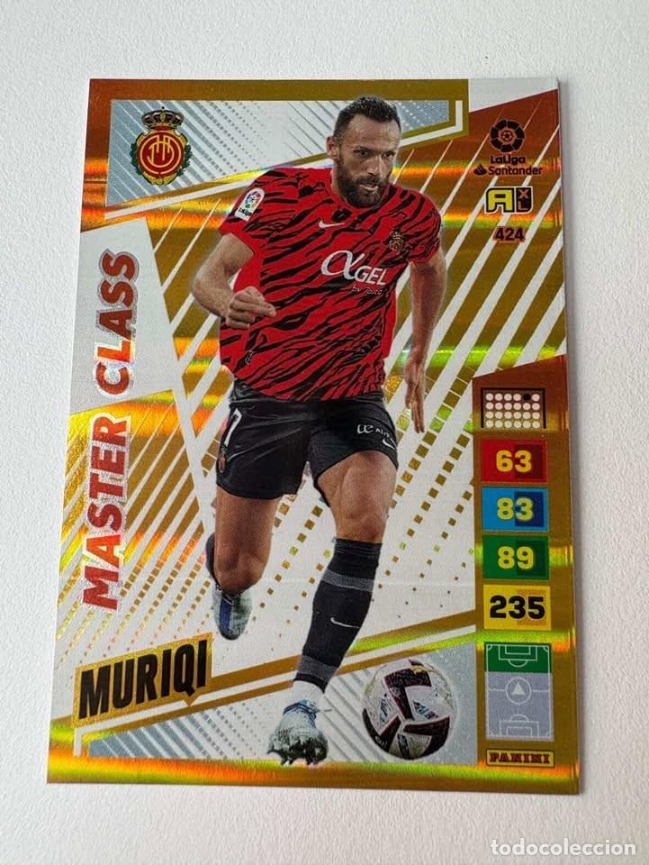 Coleccionismo deportivo: Muriqi Mallorca Master Class 424 Adrenalyn 2022-23
