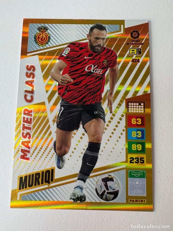 Coleccionismo deportivo: Muriqi Mallorca Master Class 424 Adrenalyn 2022-23