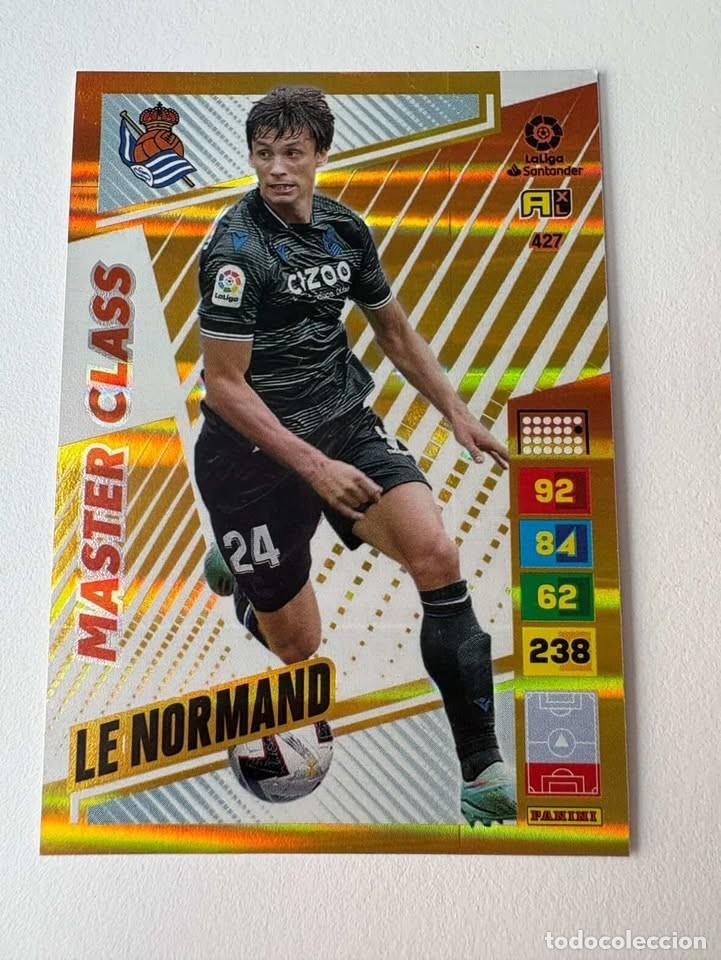 Coleccionismo deportivo: Le Normand Real Sociedad Master Class 427 Adrenalyn 2022-23
