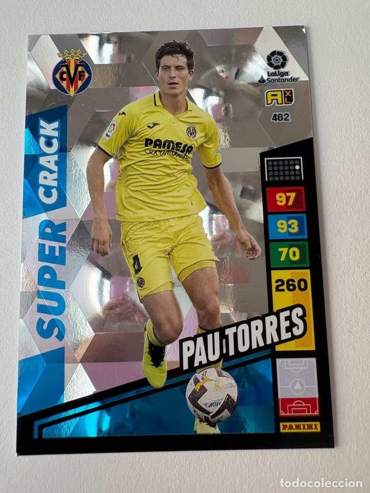 Coleccionismo deportivo: Pau Torres Villareal Super Crack 462 Adrenalyn 2022-23