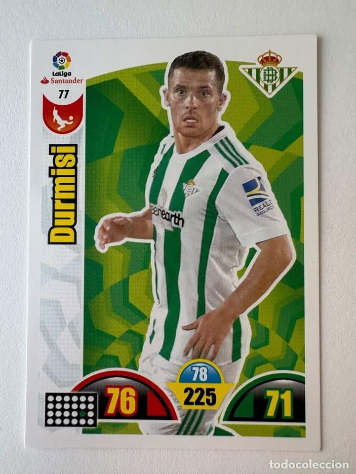 Coleccionismo deportivo: Durmisi Betis 77 Adrenalyn 2017-18