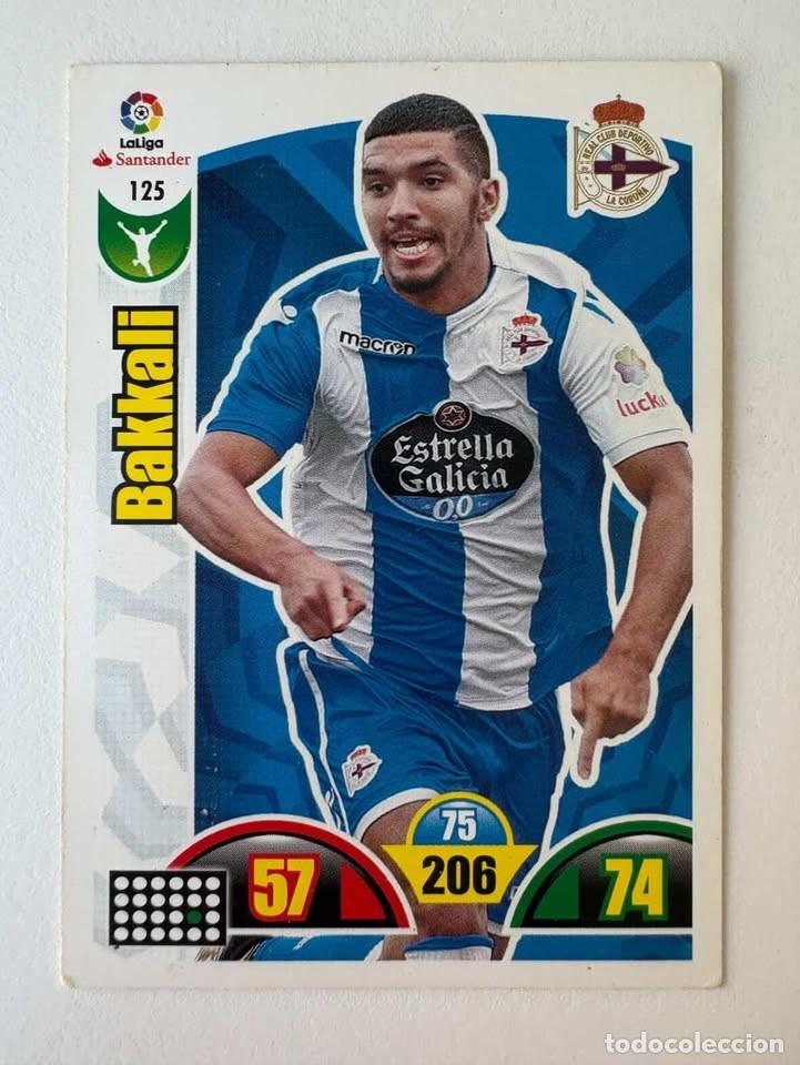Coleccionismo deportivo: Bakkali Deportivo de La Coru&ntilde;a 125 Adrenalyn 2017-18